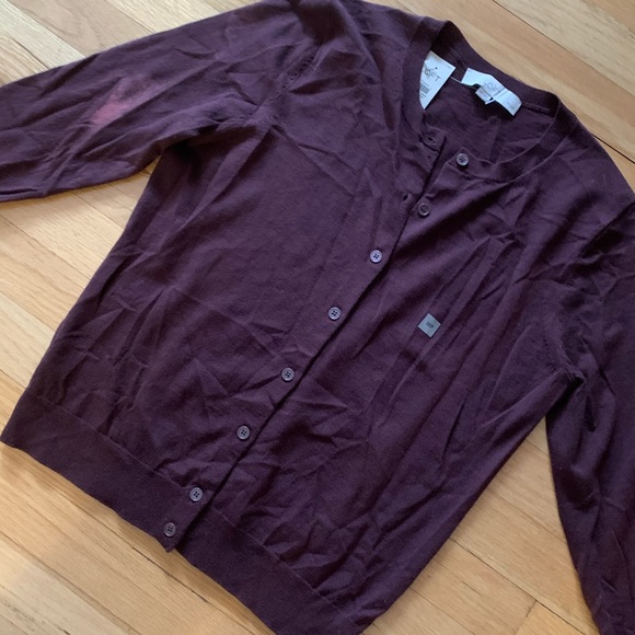 NWT Loft Purple Cardigan (SEE DESC)- MP - Picture 2 of 8